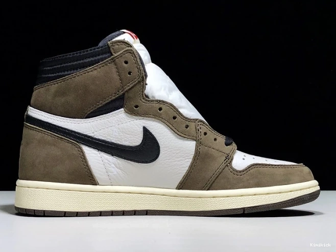 Affordable Retro CD4487 x 936 Scott High 1 Jordan Air - Travis 'Mocha' OG 0521